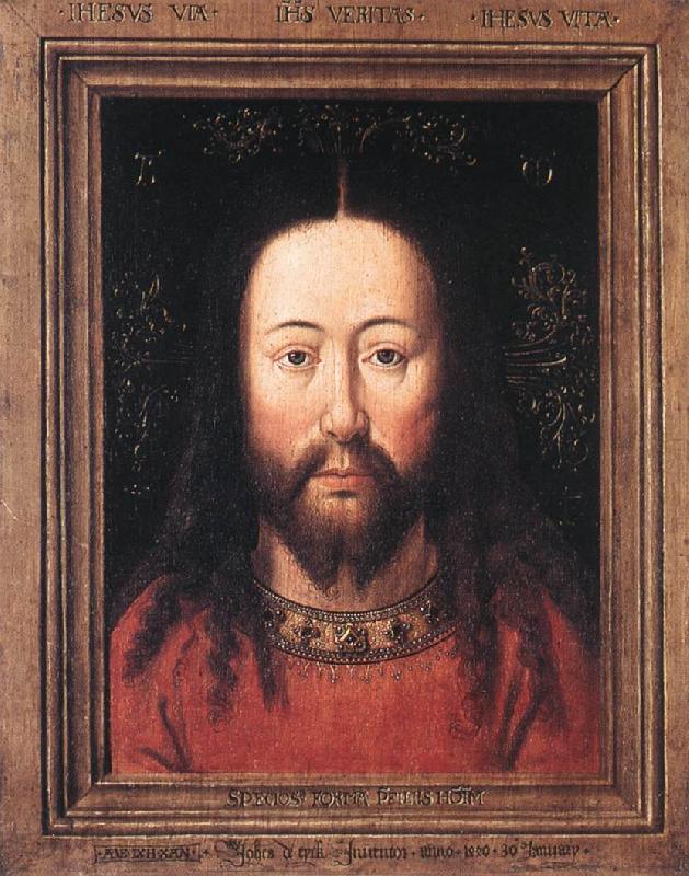 EYCK, Jan van Portrait of Christ sdr